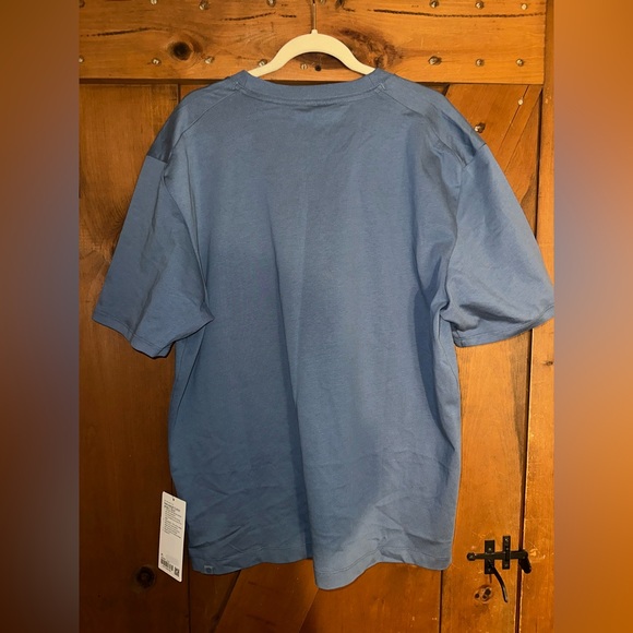 NWT Lululemon Men's Heavyweight Blue T-Shirt Sz XL - Picture 7 of 7